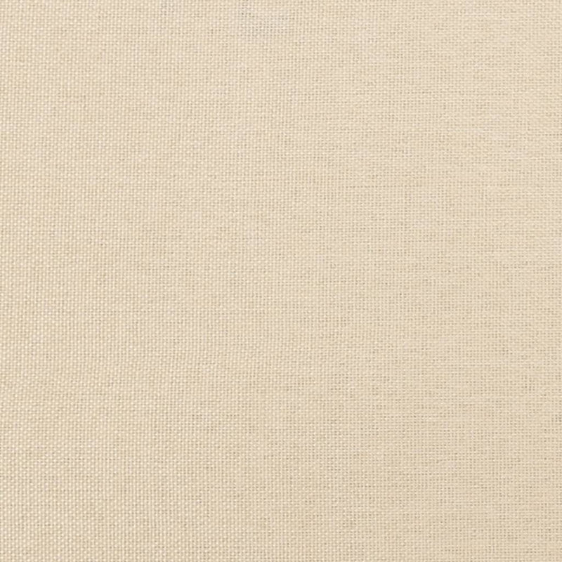 vidaXL krémszínű szövet ágykeret matrac nélkül 160 x 200 cm