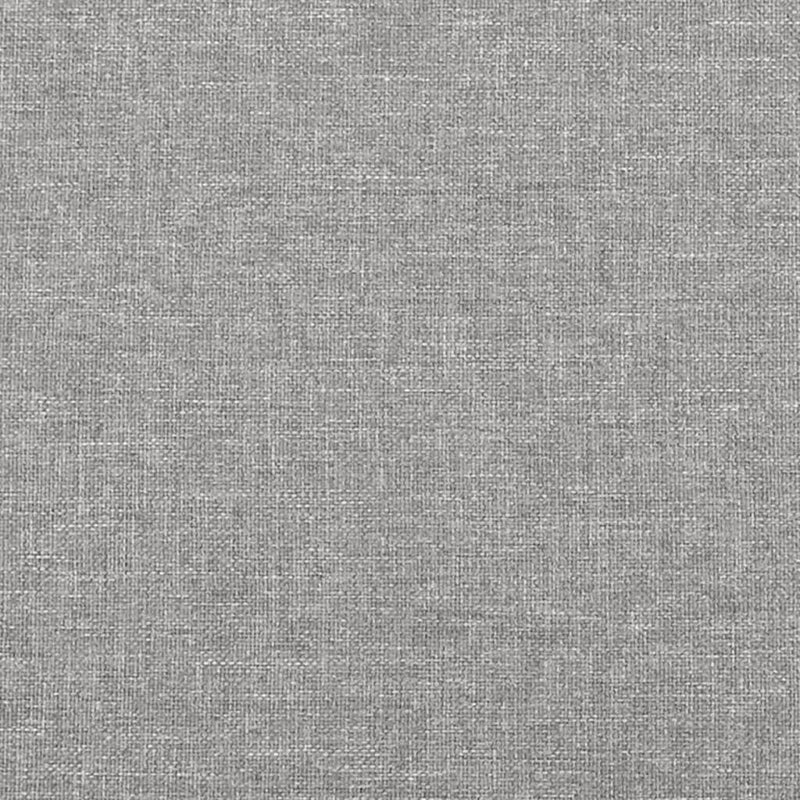 vidaXL világosszürke szövet ágykeret matrac nélkül 140x200 cm
