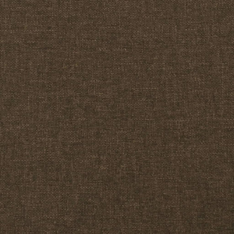vidaXL 4 db sötétbarna szövet fejtámla 90x5x78/88 cm
