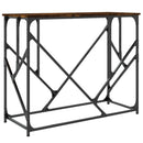 vidaXL füstös tölgy színű szerelt fa tálalóasztal 100x40x80 cm