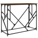 vidaXL barna tölgyszínű szerelt fa tálalóasztal 100x40x80 cm