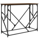 vidaXL barna tölgyszínű szerelt fa tálalóasztal 100x40x80 cm