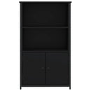 vidaXL fekete szerelt fa magasszekrény 62 x 32 x 103,5 cm