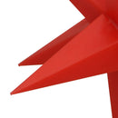 vidaXL 10 db piros karácsonyi lámpa LED-del 10 cm