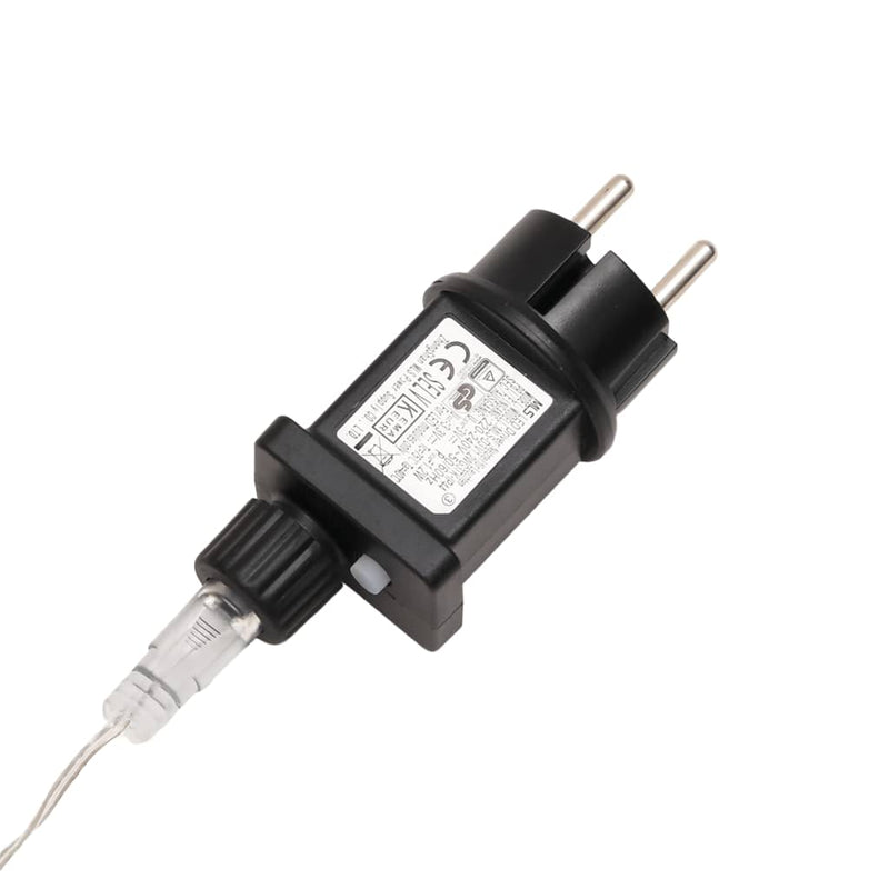 vidaXL 10 db piros karácsonyi lámpa LED-del 10 cm