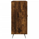 vidaXL füstös tölgy színű szerelt fa tálalószekrény 90 x 34 x 80 cm