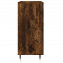 vidaXL füstös tölgy színű szerelt fa tálalószekrény 90 x 34 x 80 cm