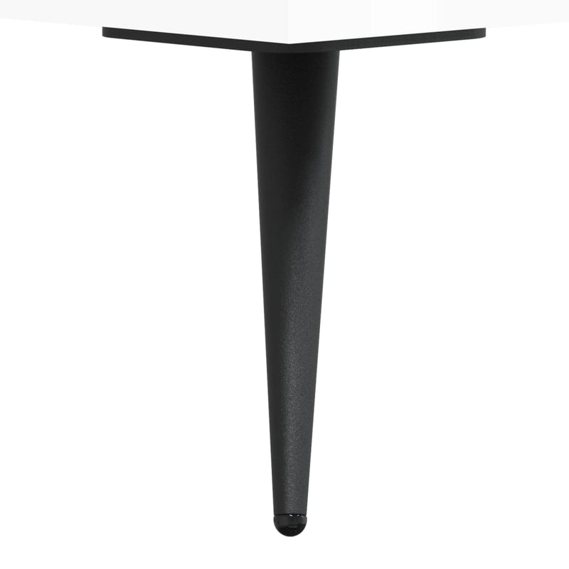 vidaXL magasfényű fehér szerelt fa tálalószekrény 100 x 36 x 60 cm