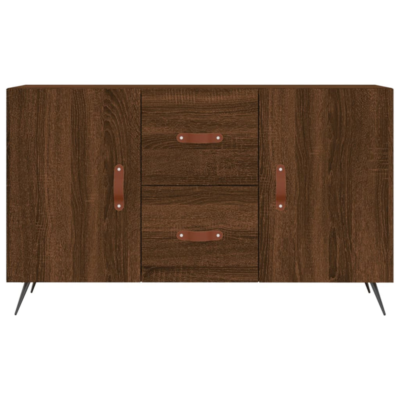vidaXL barna tölgyszínű szerelt fa tálalószekrény 100 x 36 x 60 cm