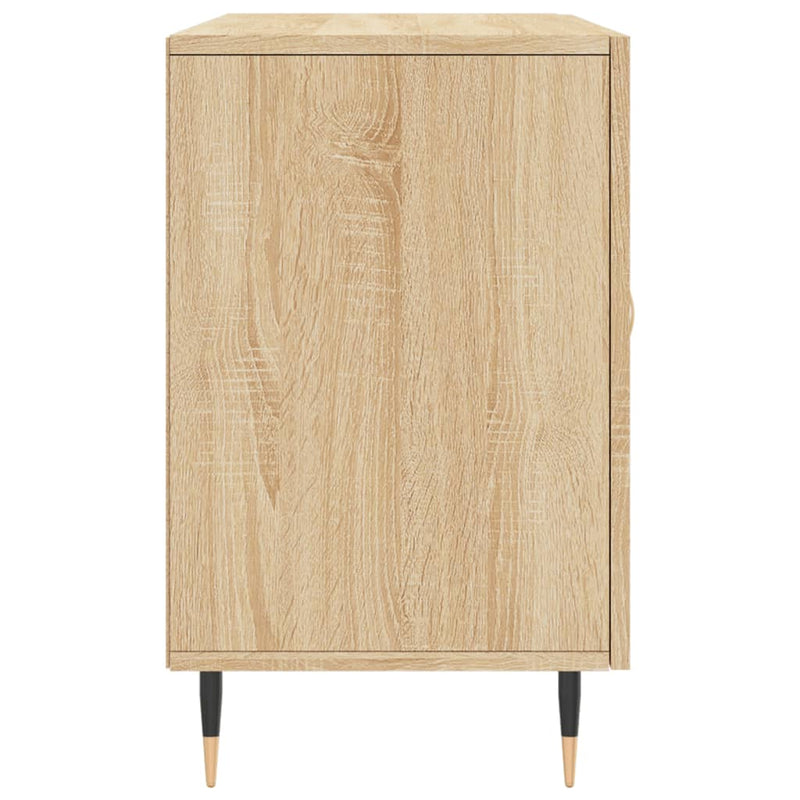 vidaXL sonoma tölgy színű szerelt fa tálalószekrény 100 x 36 x 60 cm