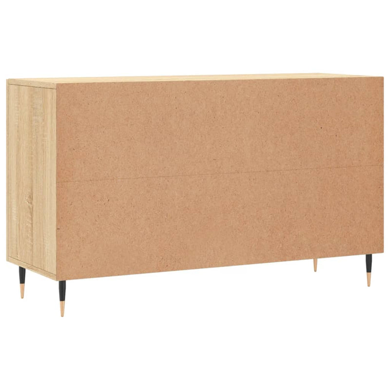 vidaXL sonoma tölgy színű szerelt fa tálalószekrény 100 x 36 x 60 cm