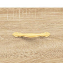 vidaXL sonoma tölgy színű szerelt fa tálalószekrény 100 x 36 x 60 cm