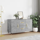 vidaXL betonszürke szerelt fa tálalószekrény 100 x 36 x 60 cm