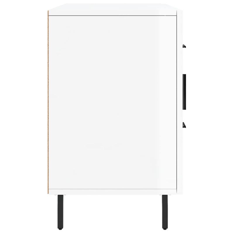 vidaXL magasfényű fehér szerelt fa tálalószekrény 100 x 36 x 60 cm