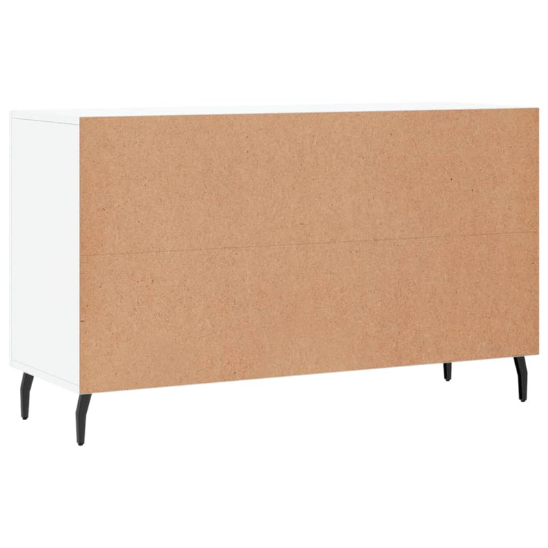 vidaXL magasfényű fehér szerelt fa tálalószekrény 100 x 36 x 60 cm