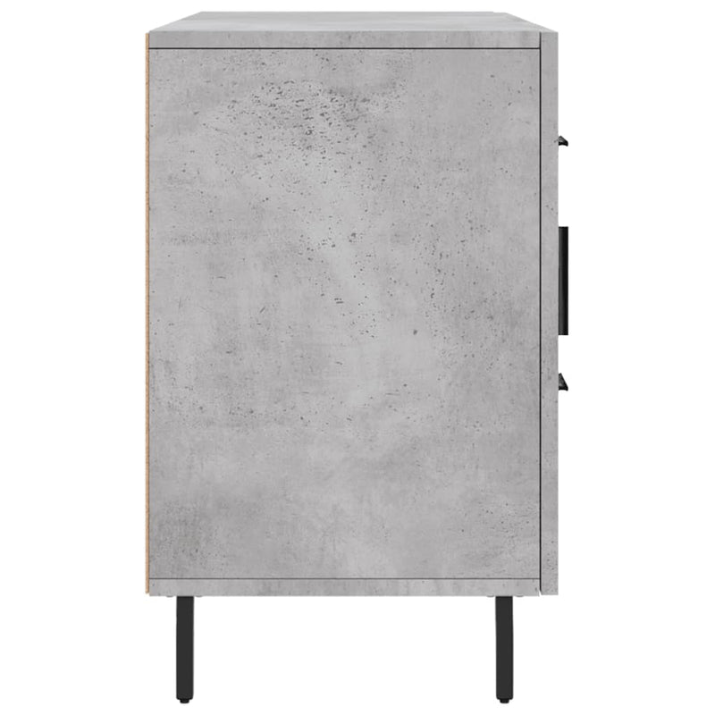 vidaXL betonszürke szerelt fa tálalószekrény 100 x 36 x 60 cm