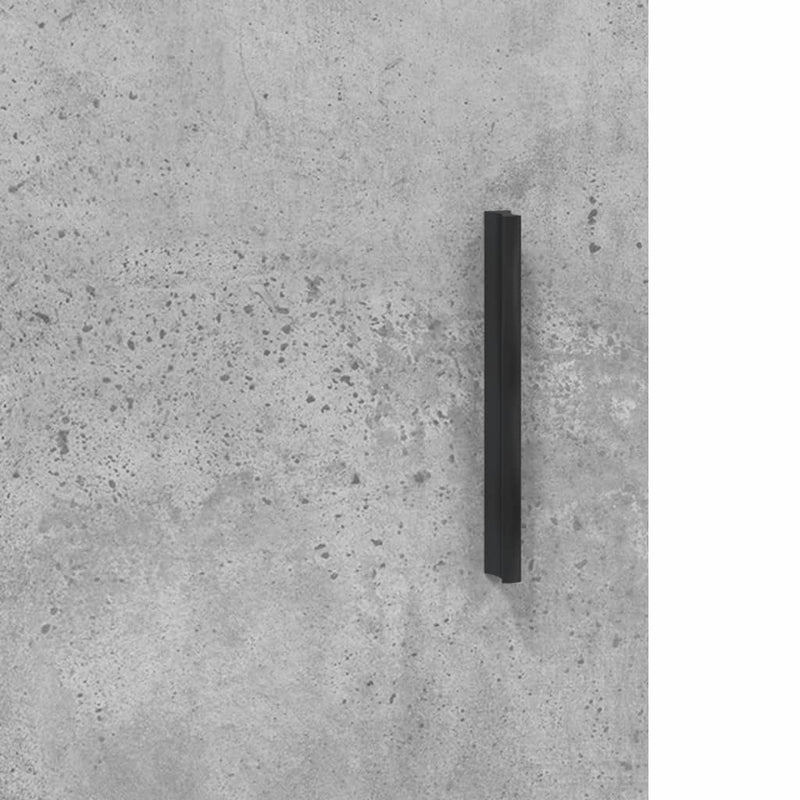 vidaXL betonszürke szerelt fa tálalószekrény 100 x 36 x 60 cm