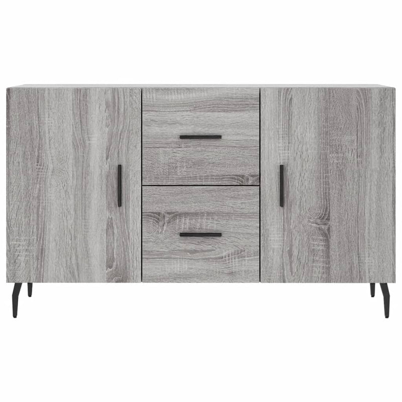 vidaXL szürke sonoma színű szerelt fa tálalószekrény 100 x 36 x 60 cm