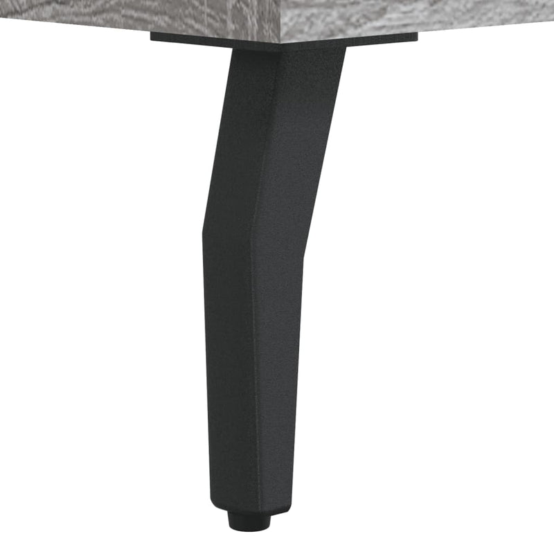 vidaXL szürke sonoma színű szerelt fa tálalószekrény 100 x 36 x 60 cm