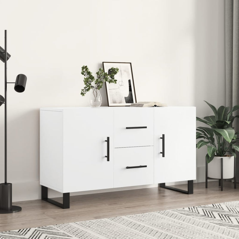 vidaXL fehér szerelt fa tálalóasztal 100 x 36 x 60 cm
