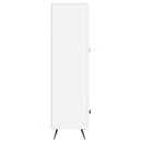vidaXL fehér szerelt fa magasszekrény 69,5 x 31 x 115 cm