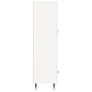 vidaXL fehér szerelt fa magasszekrény 69,5 x 31 x 115 cm