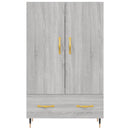 vidaXL szürke sonoma szerelt fa magasszekrény 69,5 x 31 x 115 cm