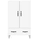 vidaXL fehér szerelt fa magasszekrény 69,5 x 31 x 115 cm