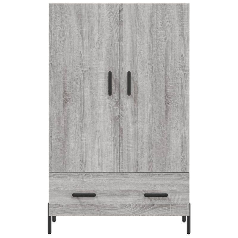 vidaXL szürke sonoma szerelt fa magasszekrény 69,5 x 31 x 115 cm