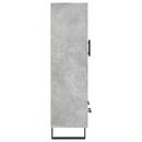 vidaXL betonszürke szerelt fa magasszekrény 69,5 x 31 x 115 cm