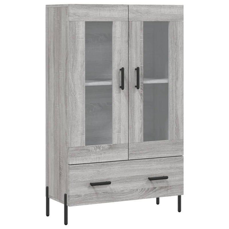 vidaXL szürke sonoma szerelt fa magasszekrény 69,5 x 31 x 115 cm