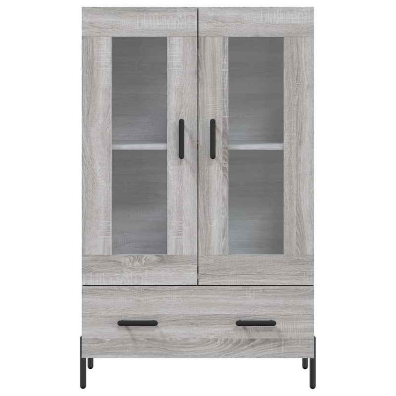 vidaXL szürke sonoma szerelt fa magasszekrény 69,5 x 31 x 115 cm