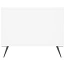 vidaXL fehér szerelt fa dohányzóasztal 102 x 50 x 40 cm