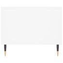 vidaXL fehér szerelt fa dohányzóasztal 102 x 50 x 40 cm