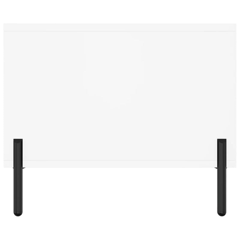 vidaXL fehér szerelt fa dohányzóasztal 102 x 50 x 40 cm