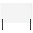 vidaXL magasfényű fehér szerelt fa dohányzóasztal 102 x 50 x 40 cm