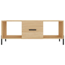 vidaXL sonoma tölgy színű szerelt fa dohányzóasztal 102 x 50 x 40 cm