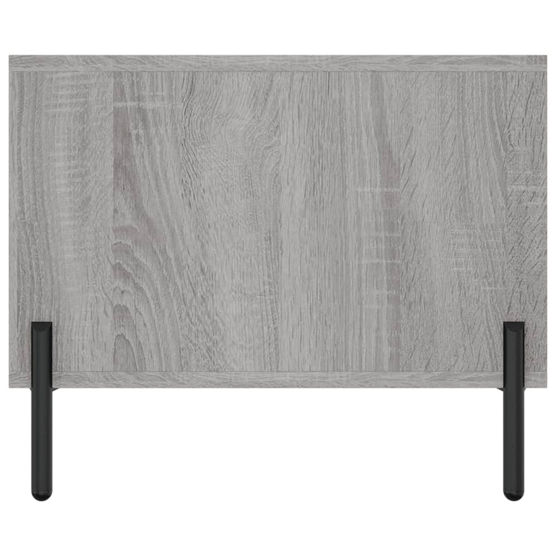 vidaXL szürke sonoma színű szerelt fa dohányzóasztal 102 x 50 x 40 cm