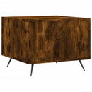 vidaXL füstös tölgy színű szerelt fa dohányzóasztal 50 x 50 x 40 cm