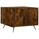 vidaXL 2 db füstös tölgy szerelt fa dohányzóasztal 50 x 50 x 40 cm