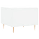 vidaXL fehér szerelt fa dohányzóasztal 50 x 50 x 40 cm