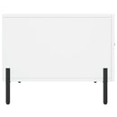 vidaXL fehér szerelt fa dohányzóasztal 50 x 50 x 40 cm