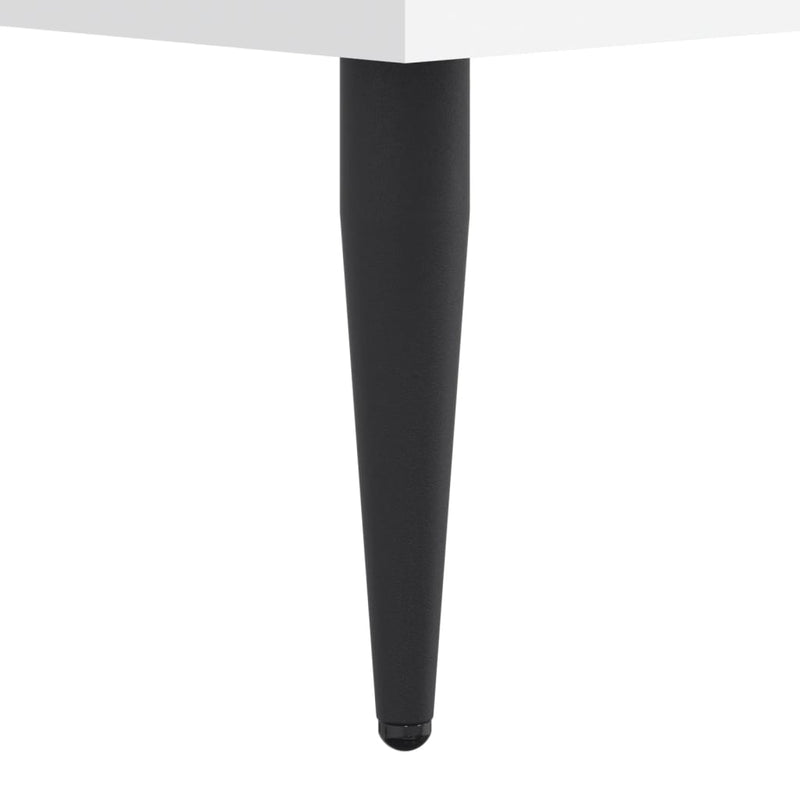 vidaXL fehér szerelt fa cipőszekrény 60 x 35 x 105 cm