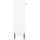 vidaXL fehér szerelt fa cipőszekrény 30 x 35 x 105 cm