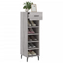 vidaXL szürke sonoma színű szerelt fa cipősszekrény 30 x 35 x 105 cm