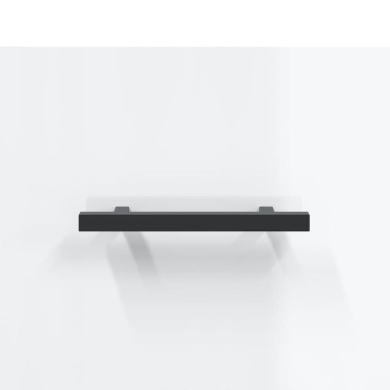 vidaXL magasfényű fehér szerelt fa cipőszekrény 30x35x105 cm