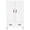 vidaXL fehér szerelt fa magasszekrény 69,5 x 31 x 115 cm