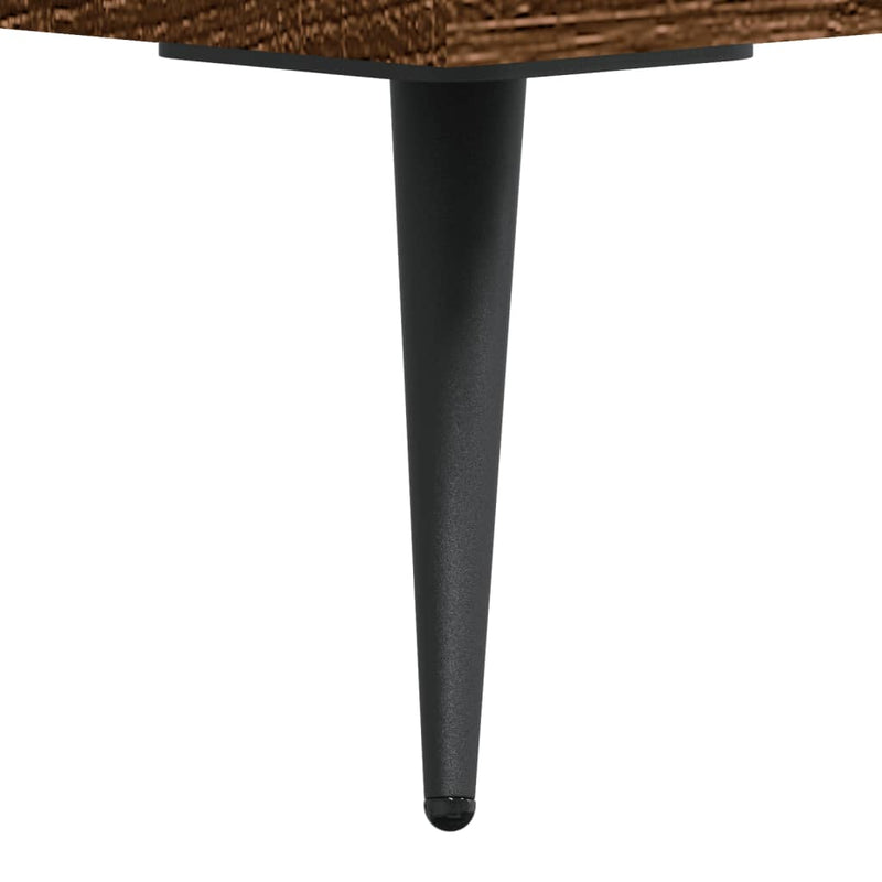 vidaXL barna tölgyszínű szerelt fa magasszekrény 69,5 x 31 x 115 cm