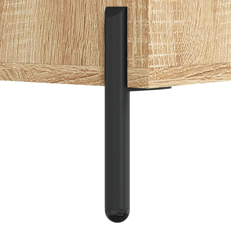 vidaXL sonoma tölgy színű szerelt fa magasszekrény 69,5 x 31 x 115 cm