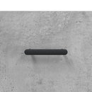 vidaXL betonszürke szerelt fa magasszekrény 69,5 x 31 x 115 cm